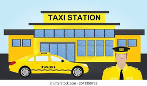 taxi station