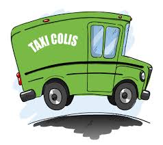 taxi vert colis