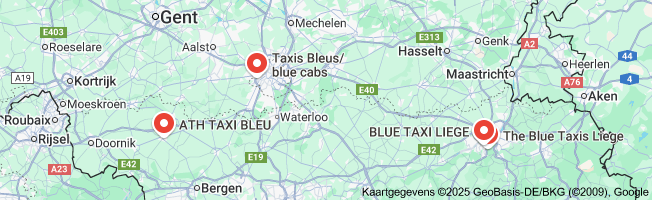 taxi bleu