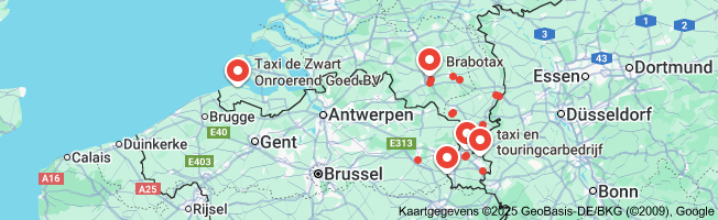 zwarte taxi